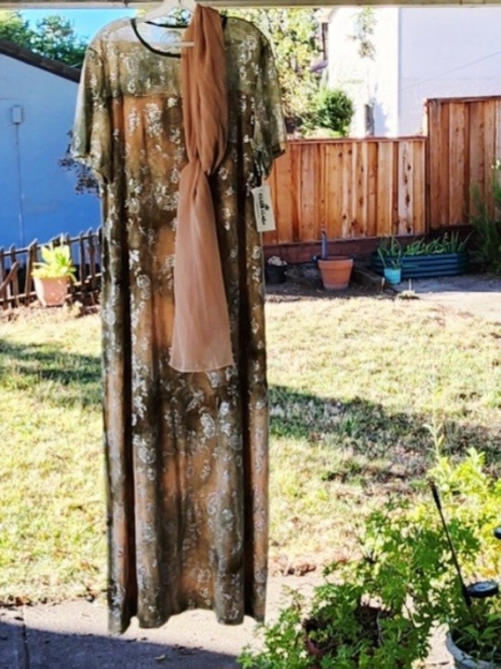 NWT S.H.E. She Has Everything Club LA Stretchy Glittery Fusion Fashion Dress, 1X